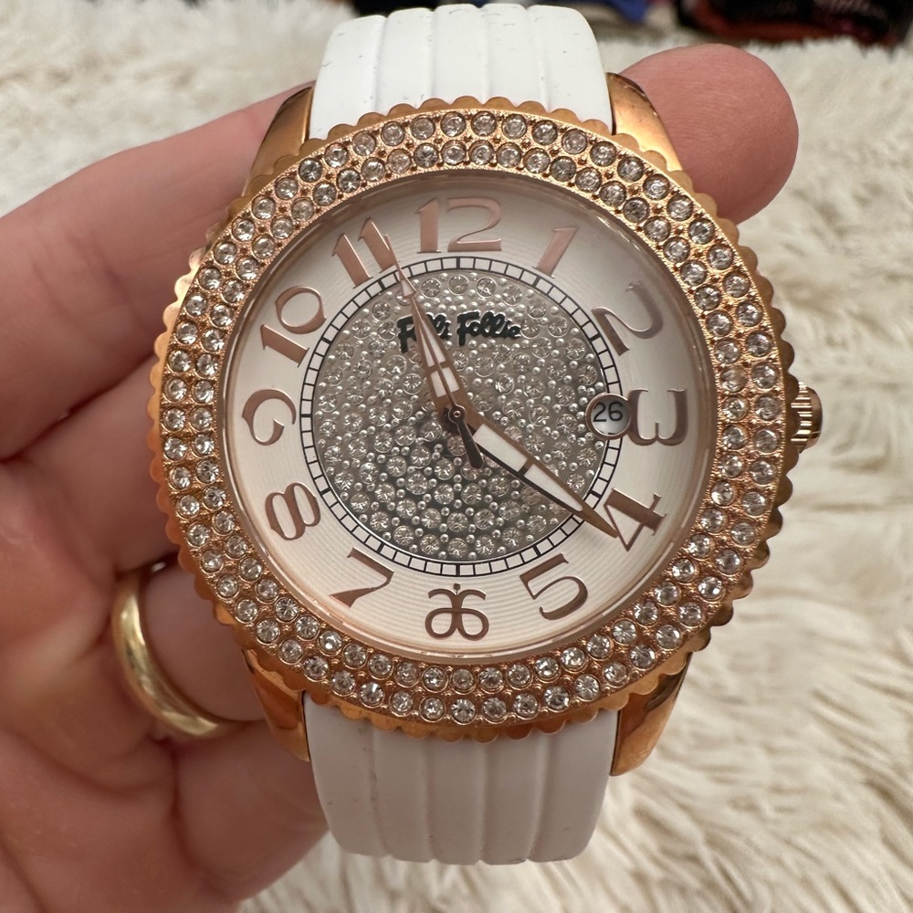 Folli Folli Designer Rose Gold Watch